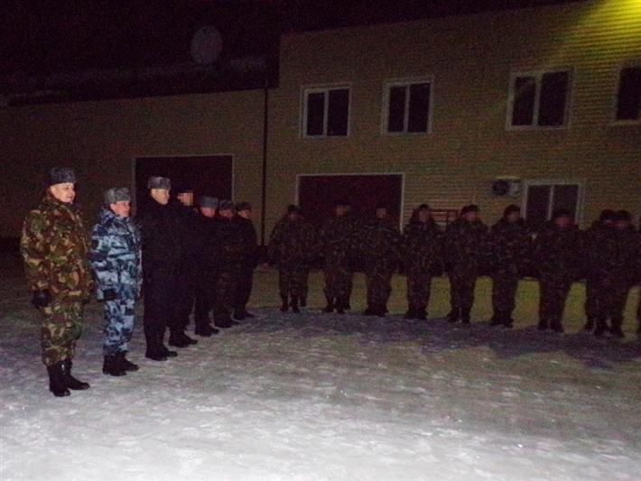 В Зауралье   из служебной командировки вернулся  сводный отряд спецподразделений Росгвардии 