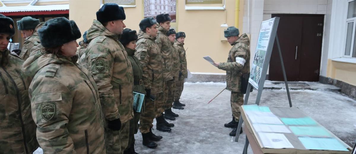 В войсках национальной гвардии начался зимний период обучения 