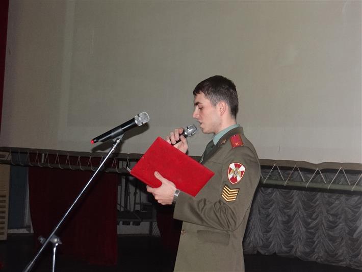 В Саратовском военном институте Росгвардии состоялся  тематический вечер, посвященный 75-летию полного освобождения Ленинграда от фашистской  блокады
