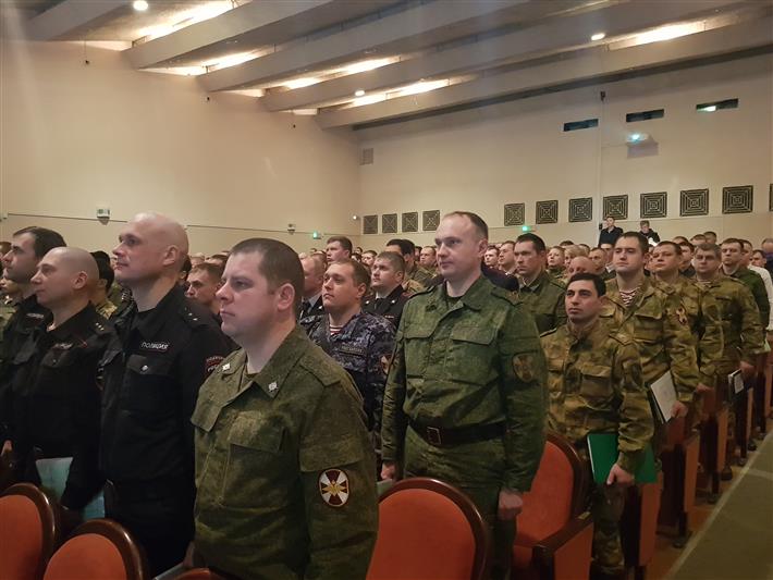 В Центральном округе Росгвардии начался зимний период обучения