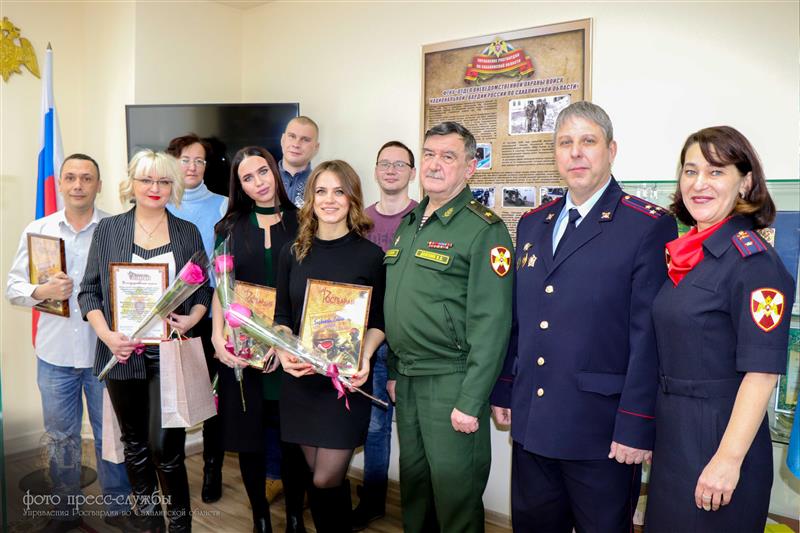 Росгвардия поздравила журналистов Дальнего Востока с Днём российской печати 