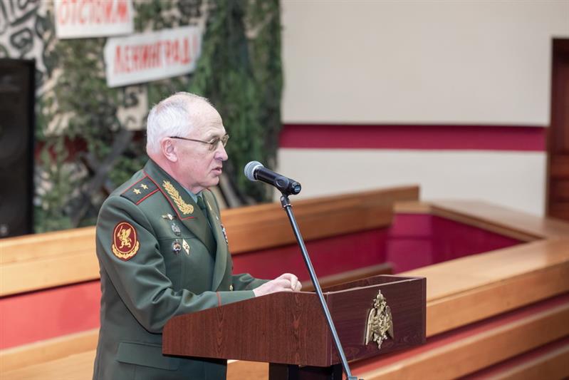 В Центральном аппарате Росгвардии состоялась тематическая встреча, посвященная 75-летию полного освобождения Ленинграда от фашисткой блокады