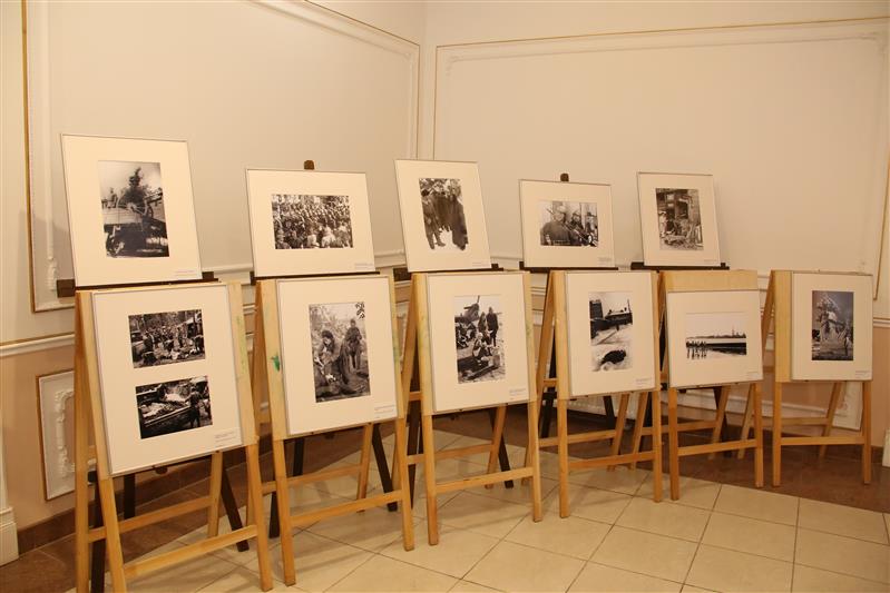 В Санкт-Петербургском военном институте работает фотовыставка, посвященная героической борьбе блокадного Ленинграда