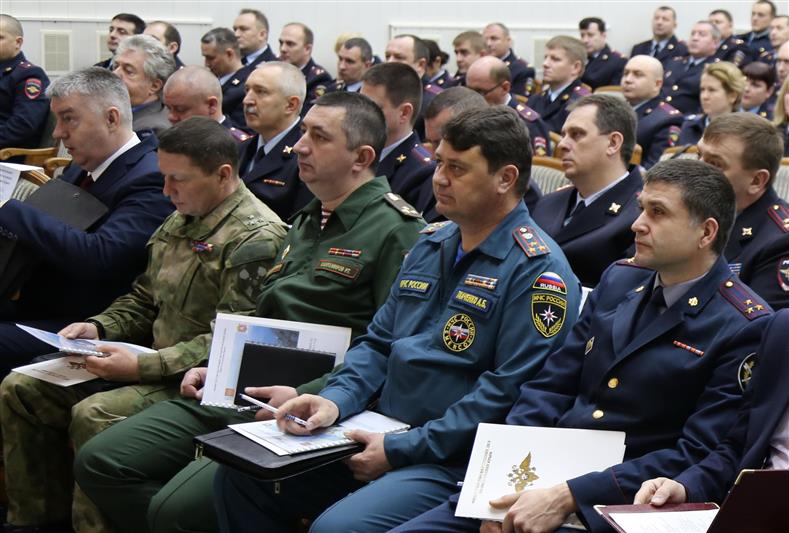 Заместитель начальника Росгвардии по Крыму и Севастополю принял участие в заседании коллегии МВД