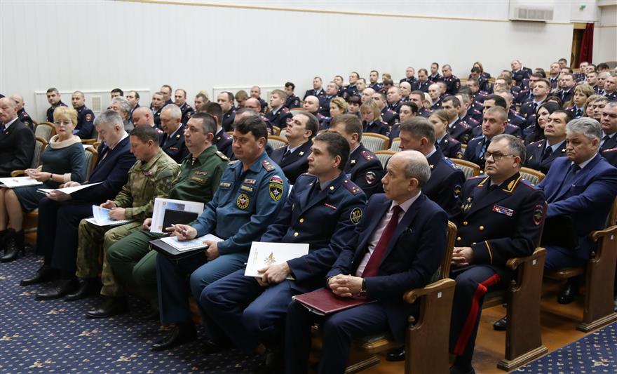 Заместитель начальника Росгвардии по Крыму и Севастополю принял участие в заседании коллегии МВД