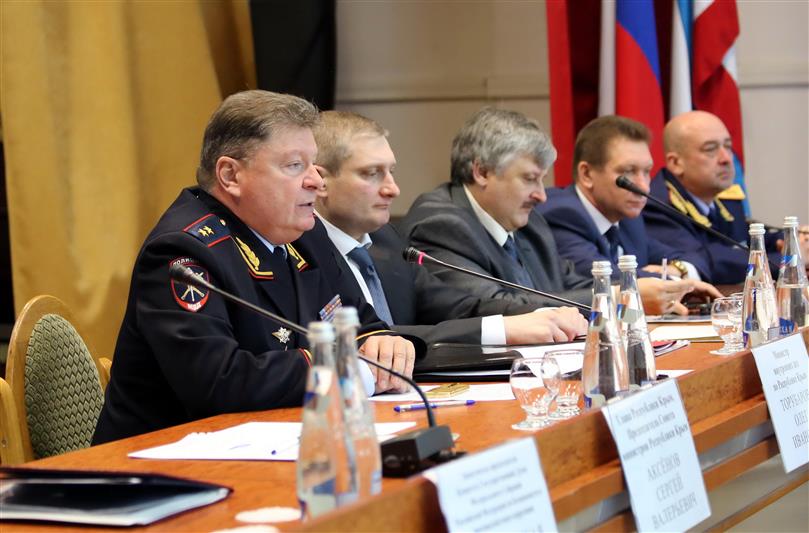 Заместитель начальника Росгвардии по Крыму и Севастополю принял участие в заседании коллегии МВД
