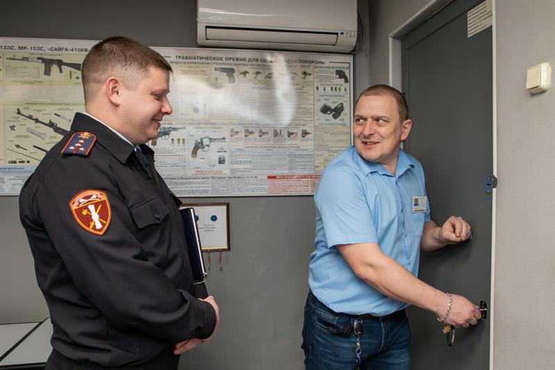Проверка охраны