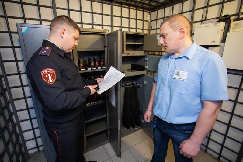 Проверка охраны
