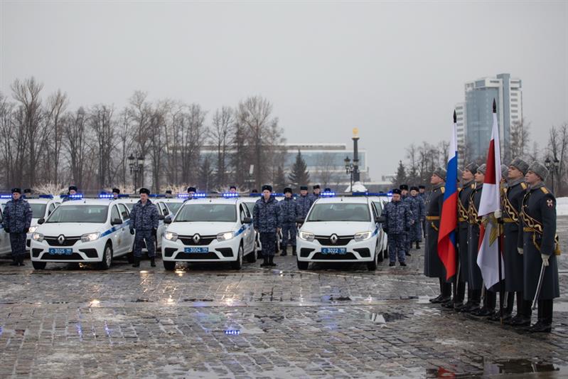 64 новых служебных автомобиля для столичных подразделений вневедомственной охраны Росгвардии (фото, видео)