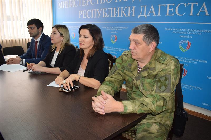 Офицер Росгвардии принял участие в заседании штаба военно-патриотического движения «Юнармия»