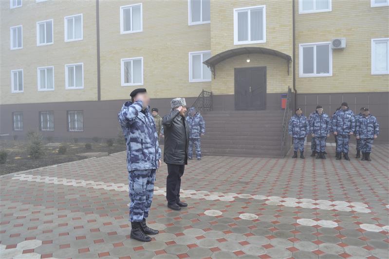 Сотрудники карабулакского ОМОН отметили 26-ю годовщину сформирования отряда