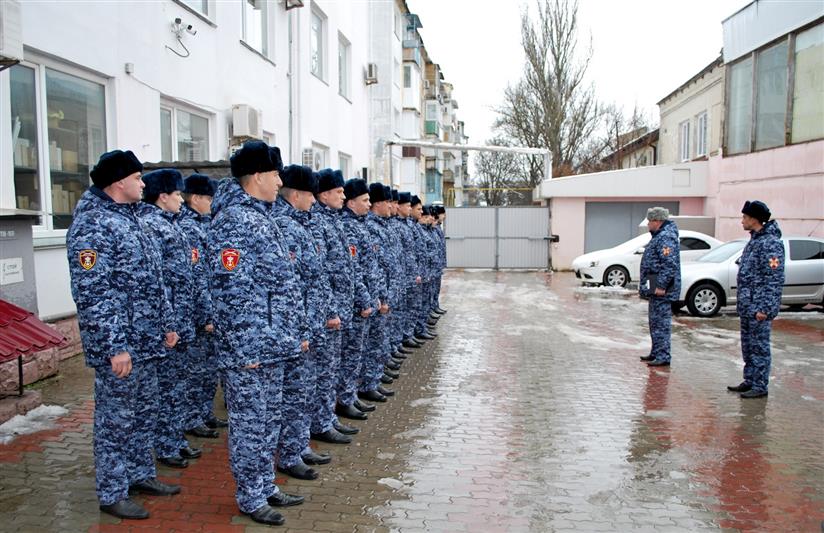 В подразделениях крымской Росгвардии прошли комплексные практические занятия по обеспечению безопасных условий военной службы