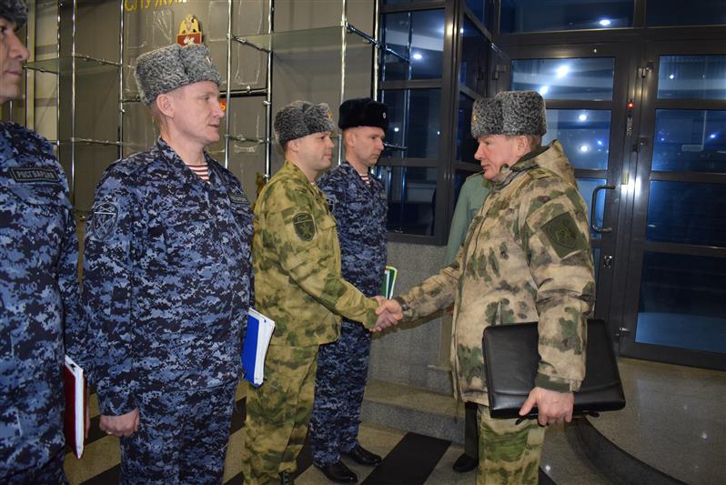 Командующий Приволжским округом проинспектировал подразделения Управления Росгвардии по Республике Башкортостан