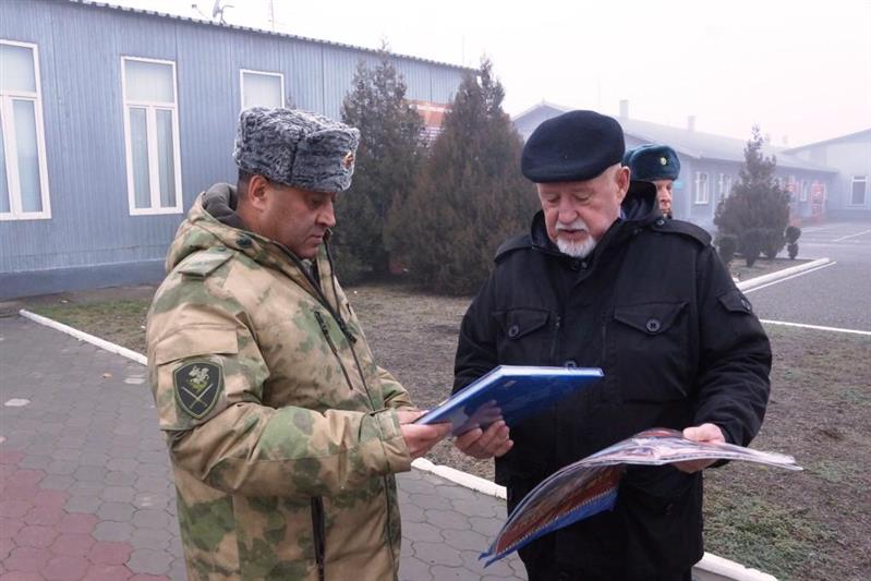 Председатель совета ветеранов войск правопорядка Ставропольского края посетил Чеченскую Республику