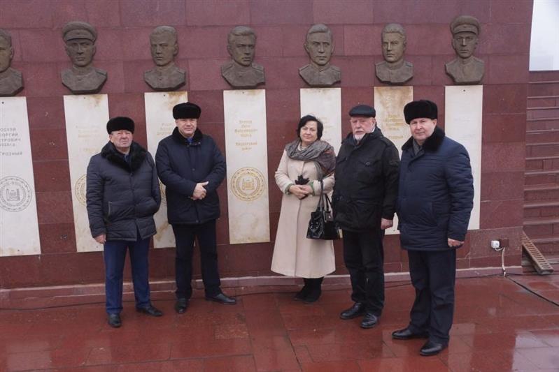 Председатель совета ветеранов войск правопорядка Ставропольского края посетил Чеченскую Республику