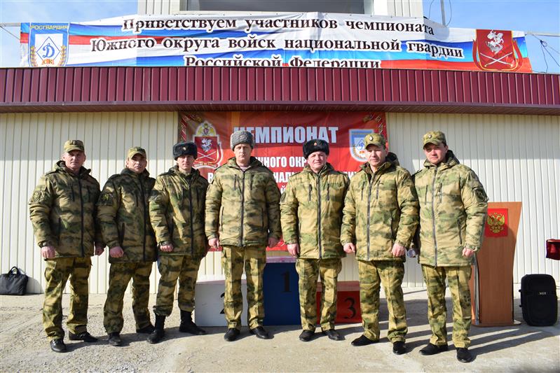 Завершился чемпионат Южного округа Росгвардии по служебному двоеборью