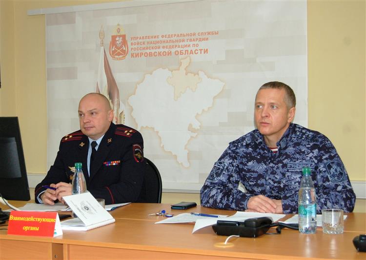 Начальник Управления Росгвардии по Кировской области подвел итоги служебно-боевой деятельности за 2018 год