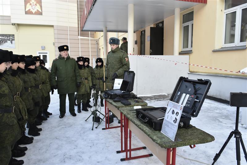 В Московском президентском кадетском училище имени М.А. Шолохова проведено чествование военных инженеров Росгвардии