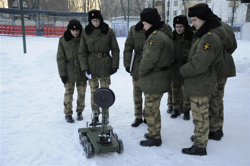 В Московском президентском кадетском училище имени М.А. Шолохова проведено чествование военных инженеров Росгвардии
