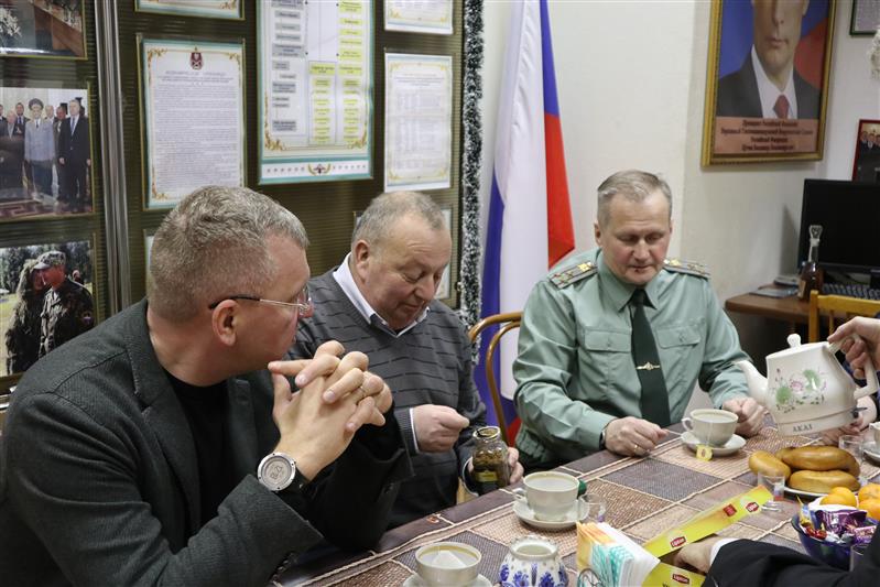 В Северо-Западном округе войск национальной гвардии состоялось заседание ветеранов