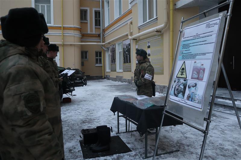 В Северо-Западном округе Росгвардии начался зимний период обучения