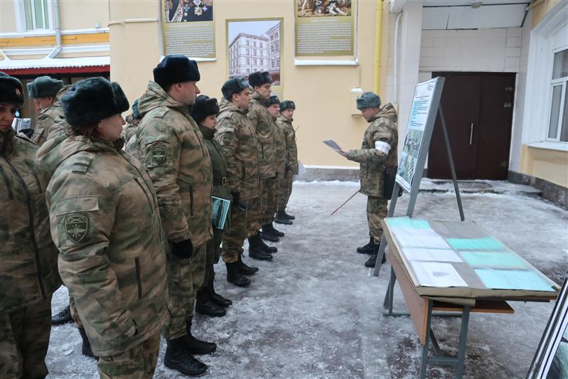 В Северо-Западном округе Росгвардии начался зимний период обучения