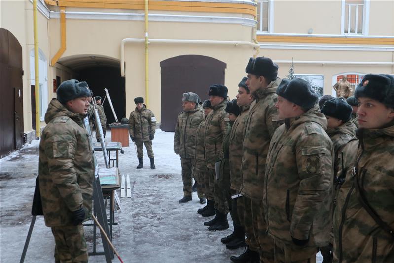 В Северо-Западном округе Росгвардии начался зимний период обучения
