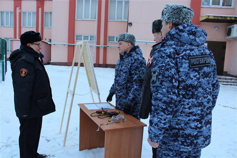 В Северо-Западном округе Росгвардии начался зимний период обучения