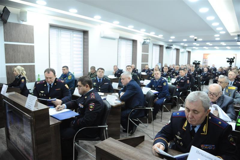 Руководитель Управления Росгвардии по Волгоградской области принял участие в коллегии регионального ГУВД
