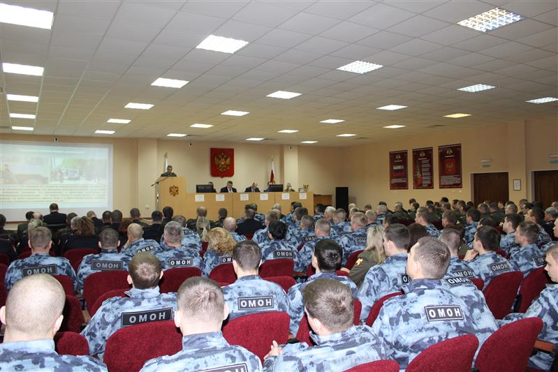 Начальник Управления Росгвардии по Оренбургской области подвел итоги служебно-боевой деятельности подчиненных подразделений за 2018 год