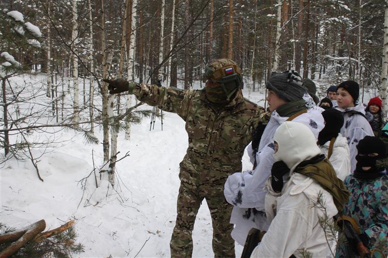 В Нижегородской области под эгидой Росгвардии прошел зимний сбор военно-патриотических объединений «Вьюга»