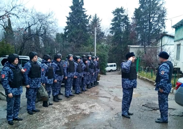В подразделениях крымской Росгвардии прошли комплексные практические занятия по обеспечению безопасных условий военной службы