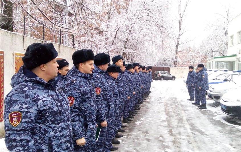 Ростовские росгвардейцы приняли участие в комплексных тактико-строевых занятиях