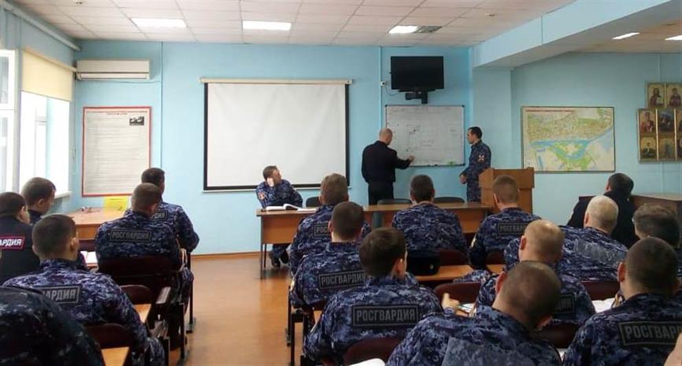 Ростовские росгвардейцы приняли участие в комплексных тактико-строевых занятиях