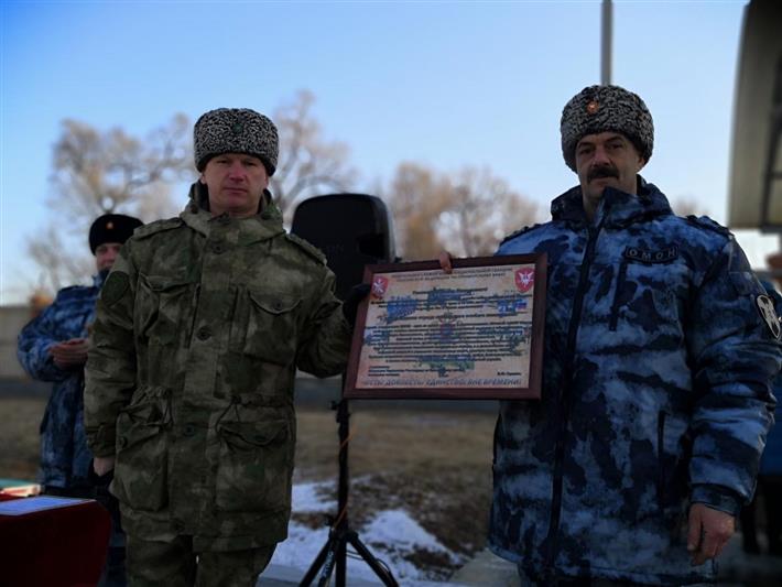 В управлениях Росгвардии по Приморскому краю, Хабаровскому краю и Амурской области отпраздновали годовщину образования ОМОН 