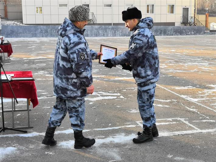 В управлениях Росгвардии по Приморскому краю, Хабаровскому краю и Амурской области отпраздновали годовщину образования ОМОН
