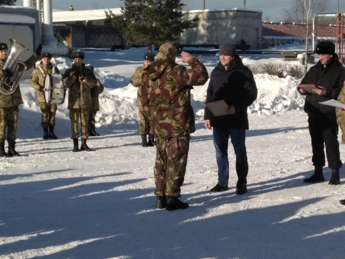 Офицеры брянского СОБР вернулись из служебной командировки