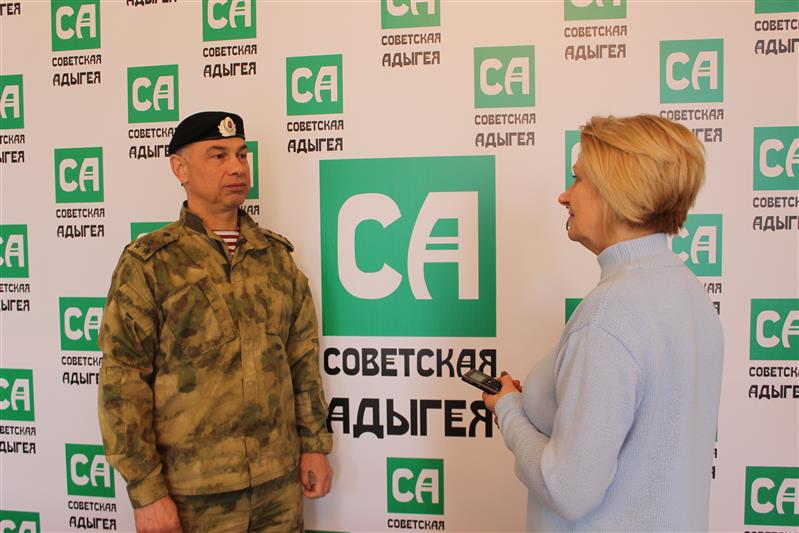 Офицер адыгейского ОМОН рассказал журналисту республиканской газеты о своей службе в Афганистане