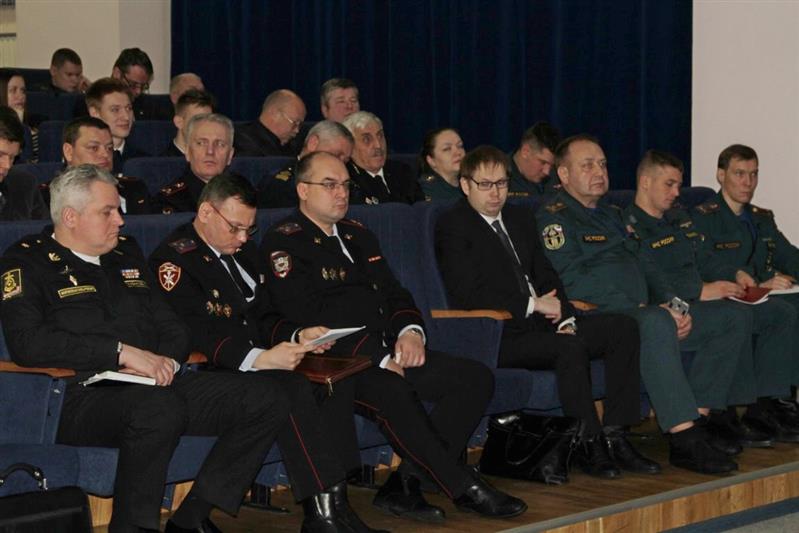В Архангельске представитель Росгвардии участвовал в подведении итогов работы региональной системы ликвидации чрезвычайных ситуаций