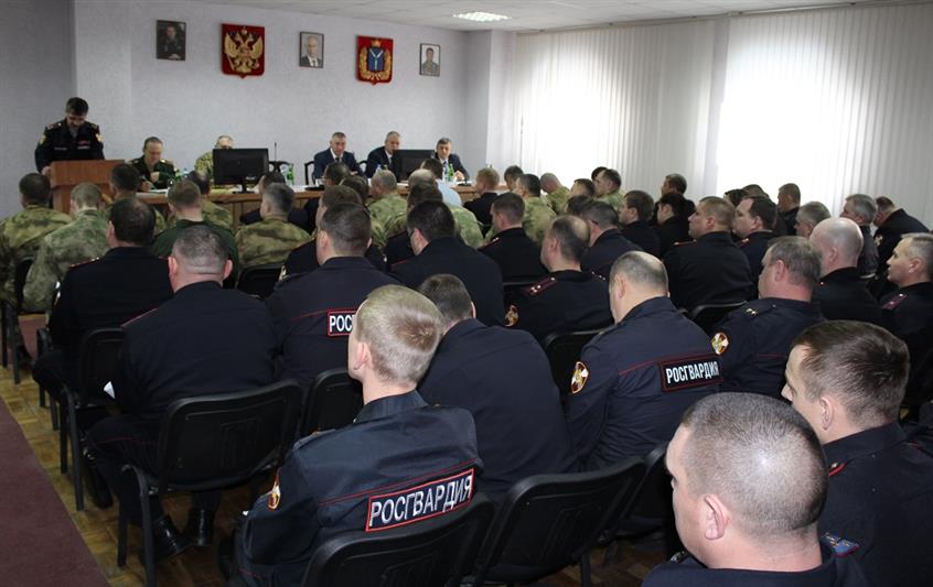 В Управлении Росгвардии по Саратовской области подвели итоги работы за 2018 год