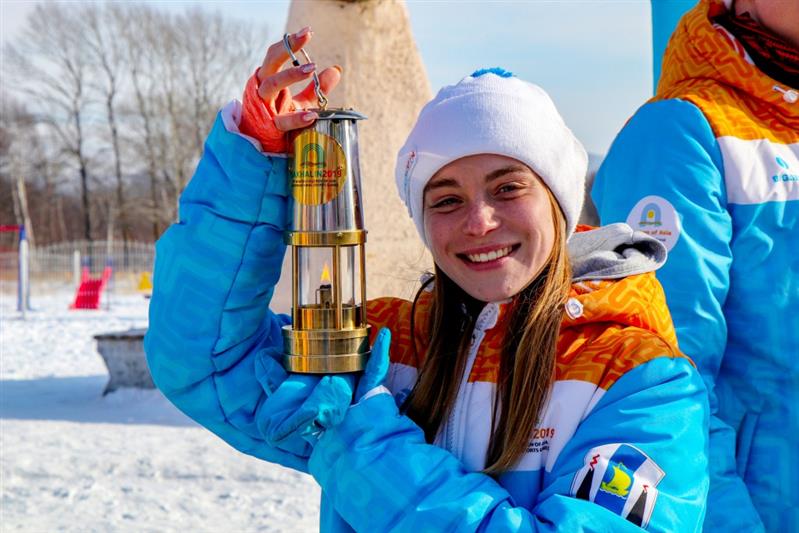 Сахалинские росгвардейцы – на страже огня игр «Дети Азии»