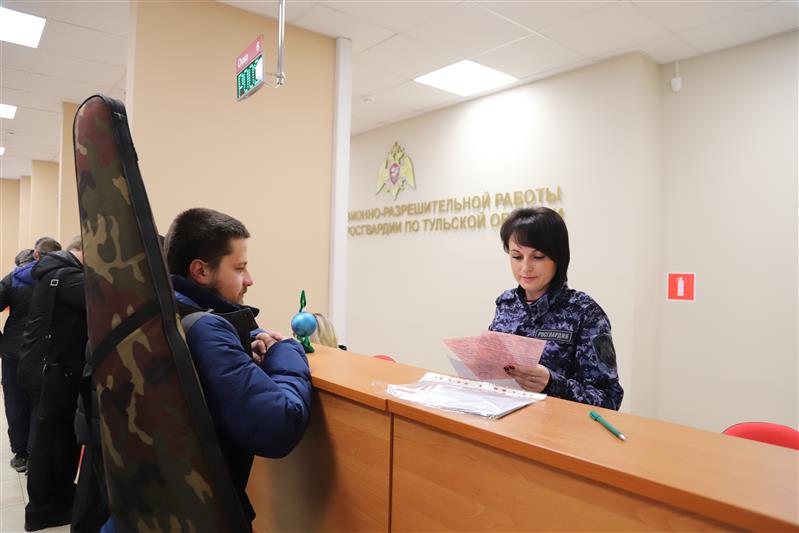 В Тульской области стартовала профилактическая операция Росгвардии «Оружие» (видео)