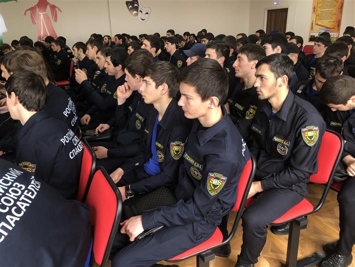 В Ингушетии Росгвардия взяла шефство над Пожарно-спасательным колледжем
