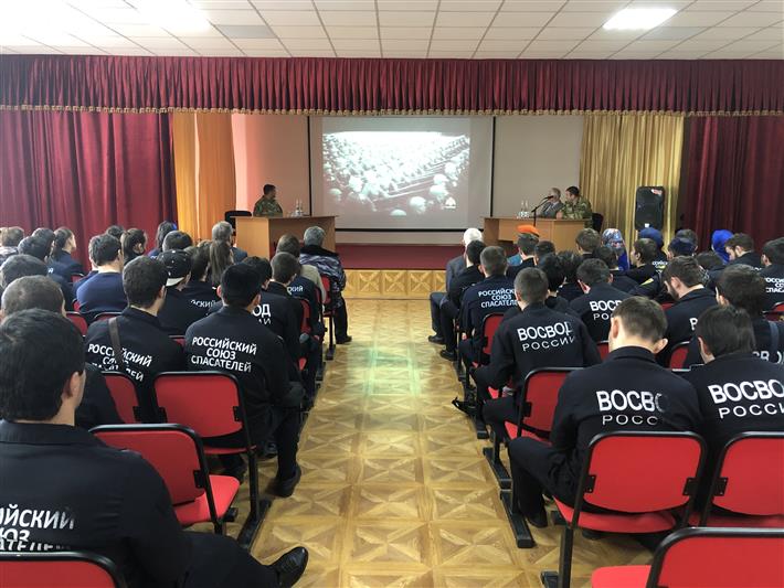 В Ингушетии Росгвардия взяла шефство над Пожарно-спасательным колледжем