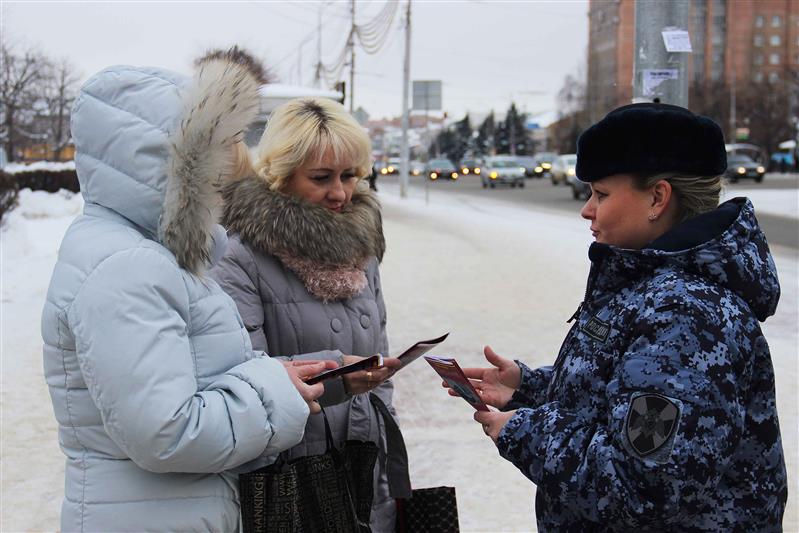 В городах Центрального округа продолжается всероссийская акция Росгвардии «Безопасный Новый Год»