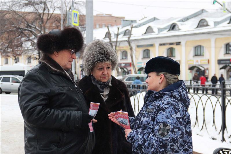 В городах Центрального округа продолжается всероссийская акция Росгвардии «Безопасный Новый Год» 