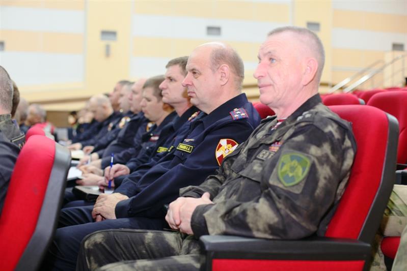 Врио начальника Управления Росгвардии по Хабаровскому краю подвел итоги служебно-боевой деятельности за 2018 год