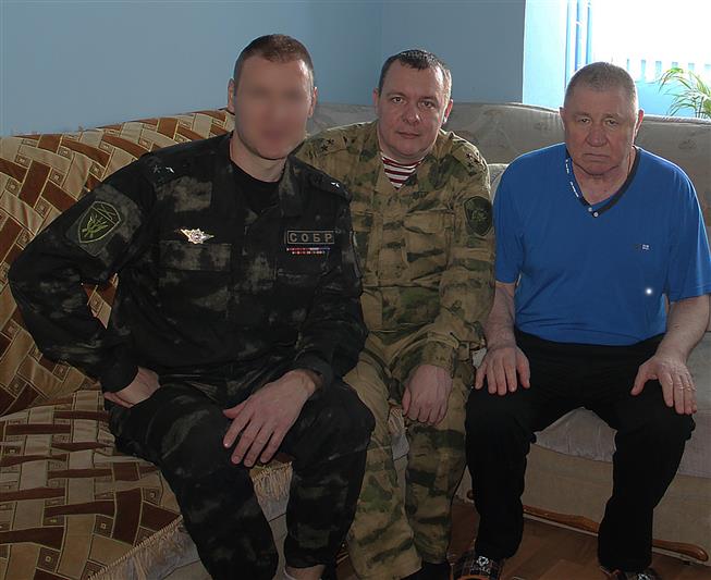 Начальник Управления Росгвардии по Астраханской области поздравил СОБР «Каспий» с 26-летием