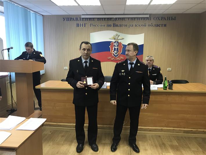 В Управлении вневедомственной охраны Росгвардии по Волгоградской области подвели итоги работы