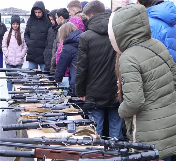В пятигорском ОМОН состоялась межведомственная акция «Студенческий десант»